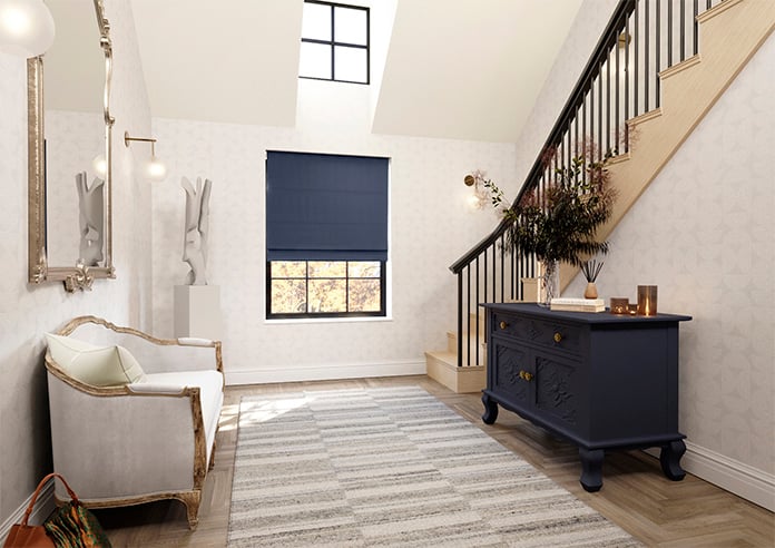 Devonshire, Denim - Roman Blind - Image 7